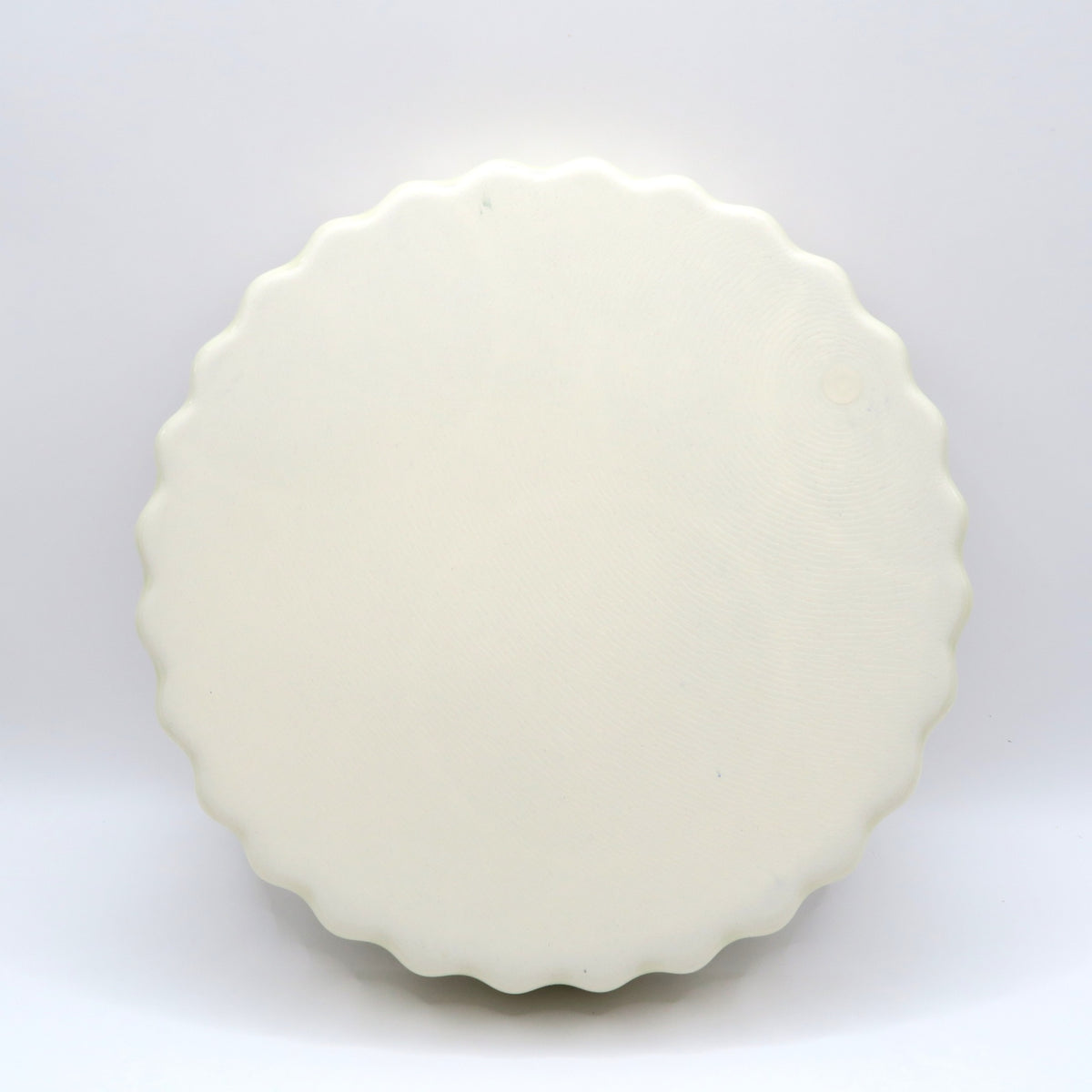 【未使用品】ピンクハウス★ロゴ入タルト型 陶器 プレート ケーキ皿 グラタン皿 食器 アイボリー系 so339