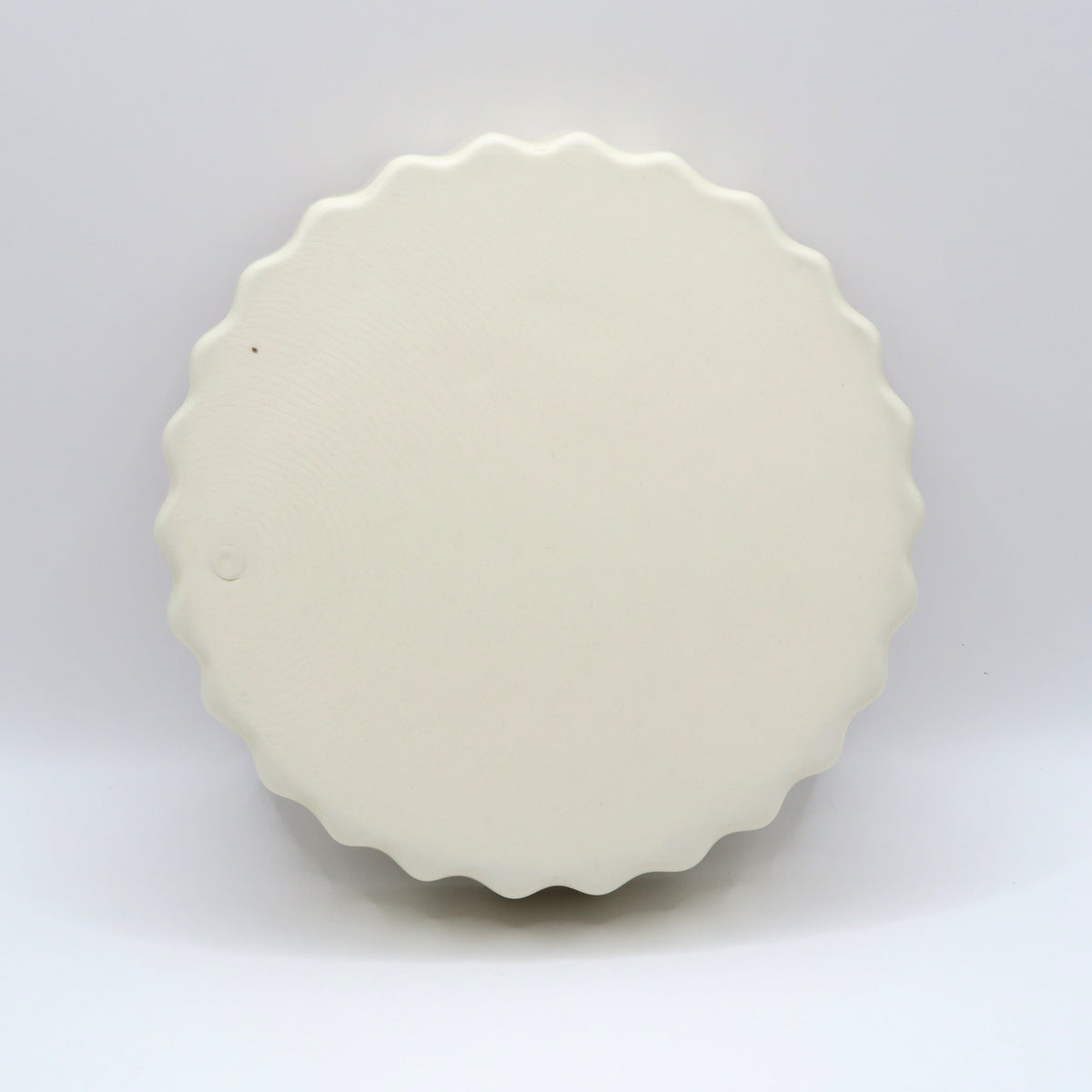 【未使用品】ピンクハウス★ロゴ入タルト型 陶器 プレート ケーキ皿 グラタン皿 食器 アイボリー系 so338