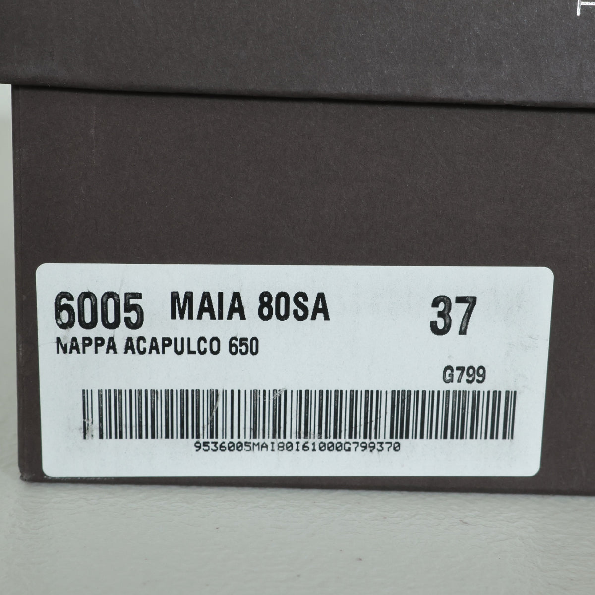 【美品】PELLICO ペリーコ★MAIA 革 上品 チャンキーヒール サイズ37 ピンク系 *sh175