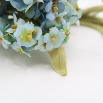 【美品】ピンクハウス★あじさいの花束♪豪華ブーケコサージュ ブルー系　＊ko074