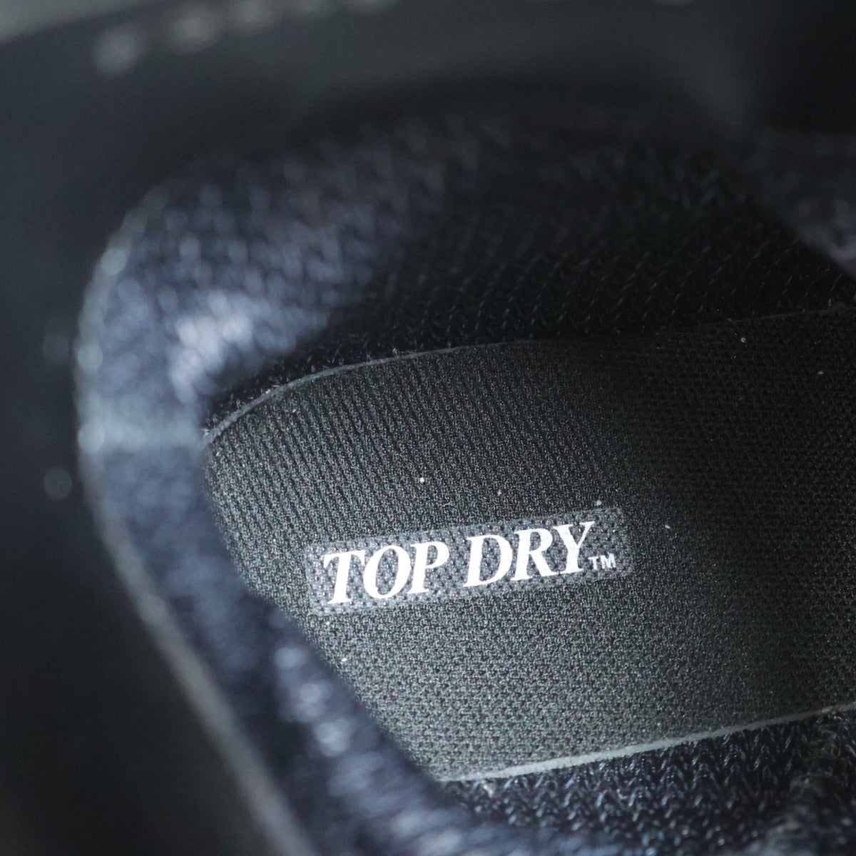 TOP DRY★スエード調ショートブーツ サイドジップ サイズ25.0 黒系 sh241