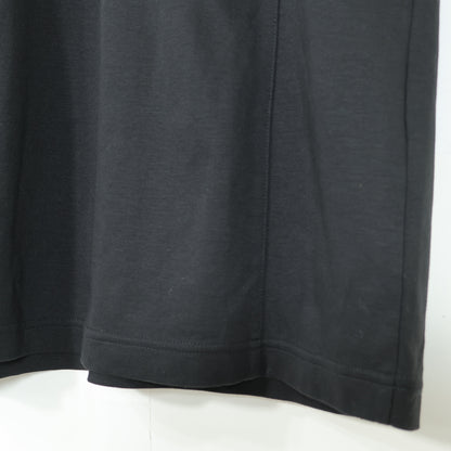 【極美品！】ピンクハウス★ガーリーTシャツ フレンチ袖 レースpt スパンコール ロゴpt 黒系 z22292