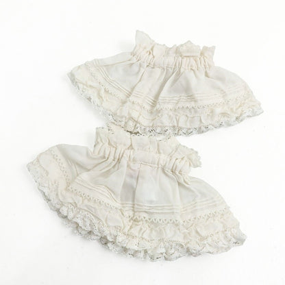 【美品タグ付き】ピンクハウス★リボンとフリル ローン カフスセット 白系 ＊so165