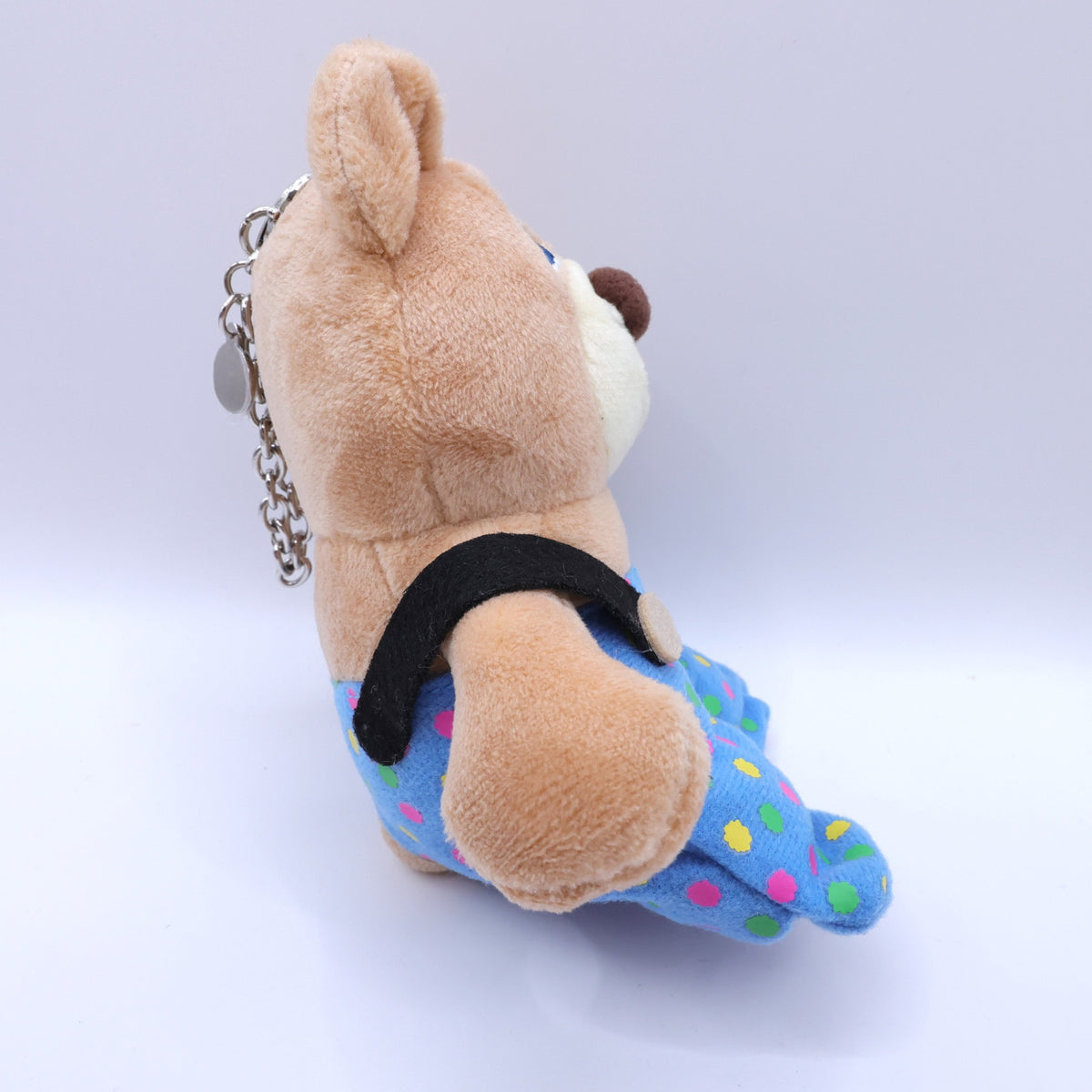 【極美品】FEILER フェイラー★LOVERARY ラブラリー ベア マスコット くま マスコットぬいぐるみ マスコットチャーム キーホルダー チェーン 茶系 so285