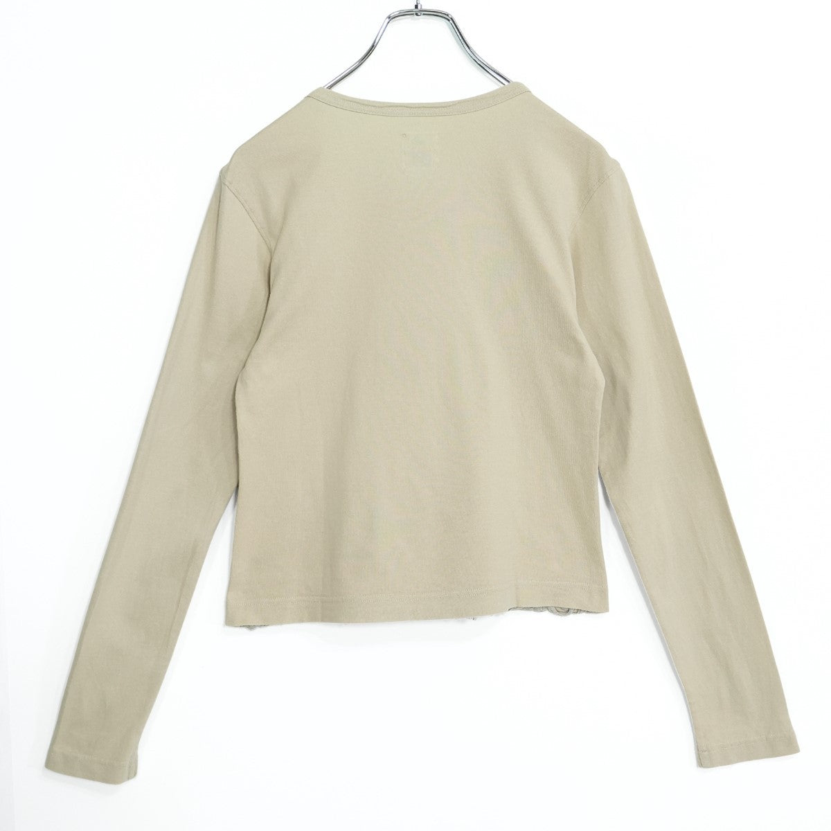 HAI SPORTING GEAR★ISSEY MIYAKE イッセイミヤケ 個性的なデザインの長袖カットソー サイズＭ ベージュ系 z22236