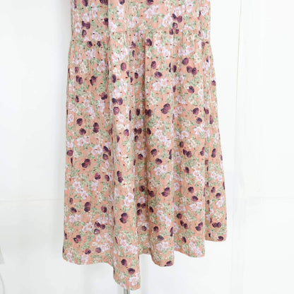 【極美品】インゲボルグ★苺pt&カットワークレース♪1枚でさらっと♪ノースリーブワンピース ピンク系 z21351
