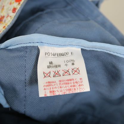ピンクハウス★可愛い！小花柄トートバッグ ブルー系　＊ba323