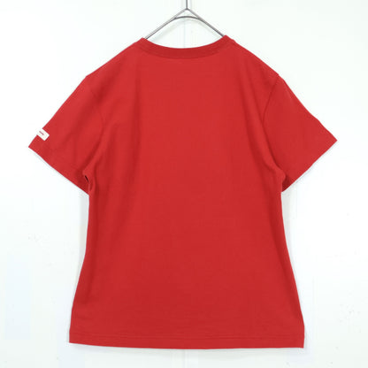 ベビーピンクハウス★ロゴ入りワッペンとプリントが可愛い♪ 半袖カットソー・Tシャツ 赤系 z22128