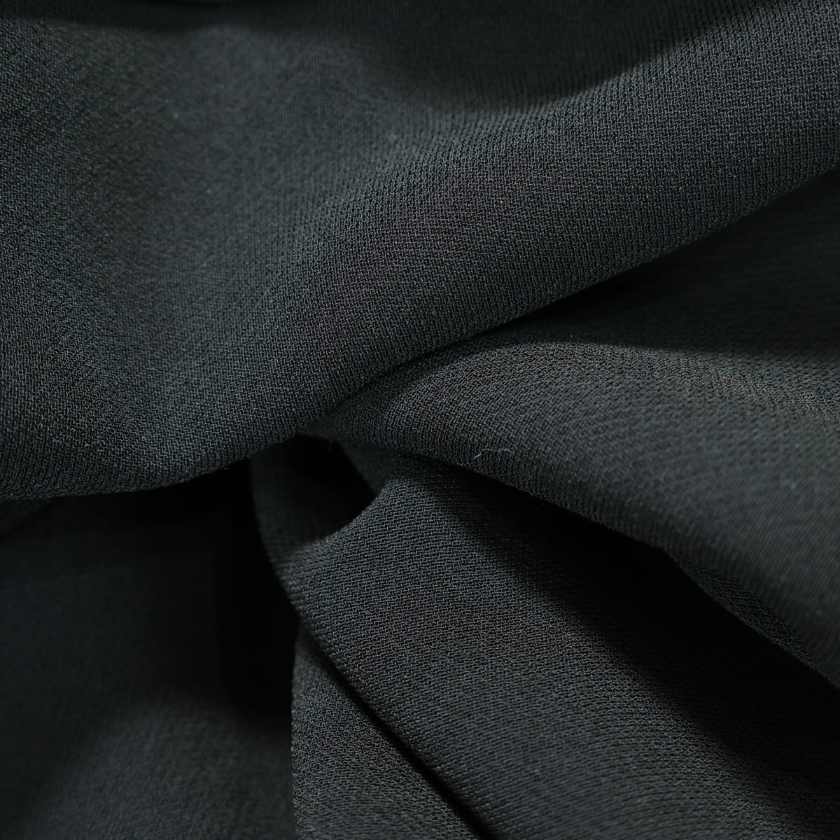 【タグ付き美品】GEORGES RECH ジョルジュレッシュ★シンプルでシック♪ 膝丈タックスカート サイズ38 黒系 z22577