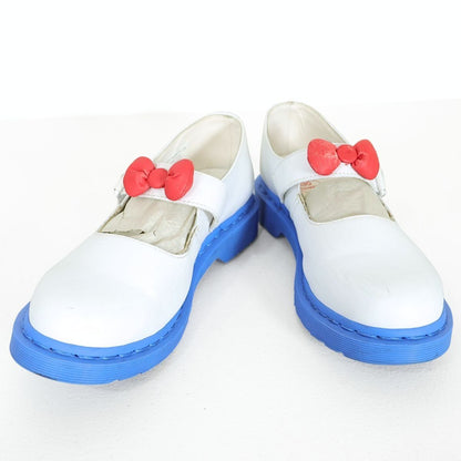 【希少】Dr.Martens×Hello Kitty★限定コラボシューズ トート・缶バッジ付 UK6(25cm前後) 白系＊sh166