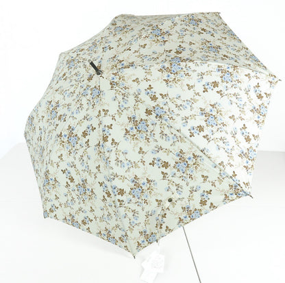 【新品タグ付】ピンクハウス★薔薇ハンドプリント 長傘 60ｃｍ 生成りホワイト ＊ｋ4526