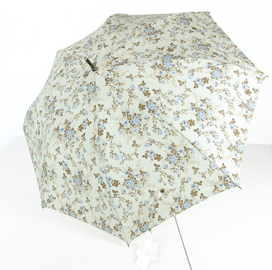 【新品タグ付】ピンクハウス★薔薇ハンドプリント 長傘 60ｃｍ 生成りホワイト ＊ｋ4526