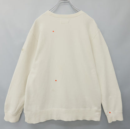 ピンクハウス×ももクロ★ハートのひな菊ptが可愛い♪ 長袖トレーナー・スウェット サイズ4(L) アイボリー系 z23346
