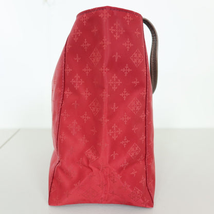 【新品：紙タグ】russet ラシット★大人可愛い！ ミニパレット トートバッグ モノグラム 軽量 深みレッド系 ＊ba182