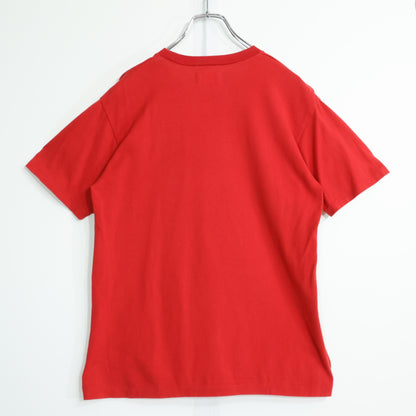 ピンクハウス★フラッグ柄ワッペンとロゴプリントが可愛い♪ 半袖カットソー Tシャツ 赤系 z22120