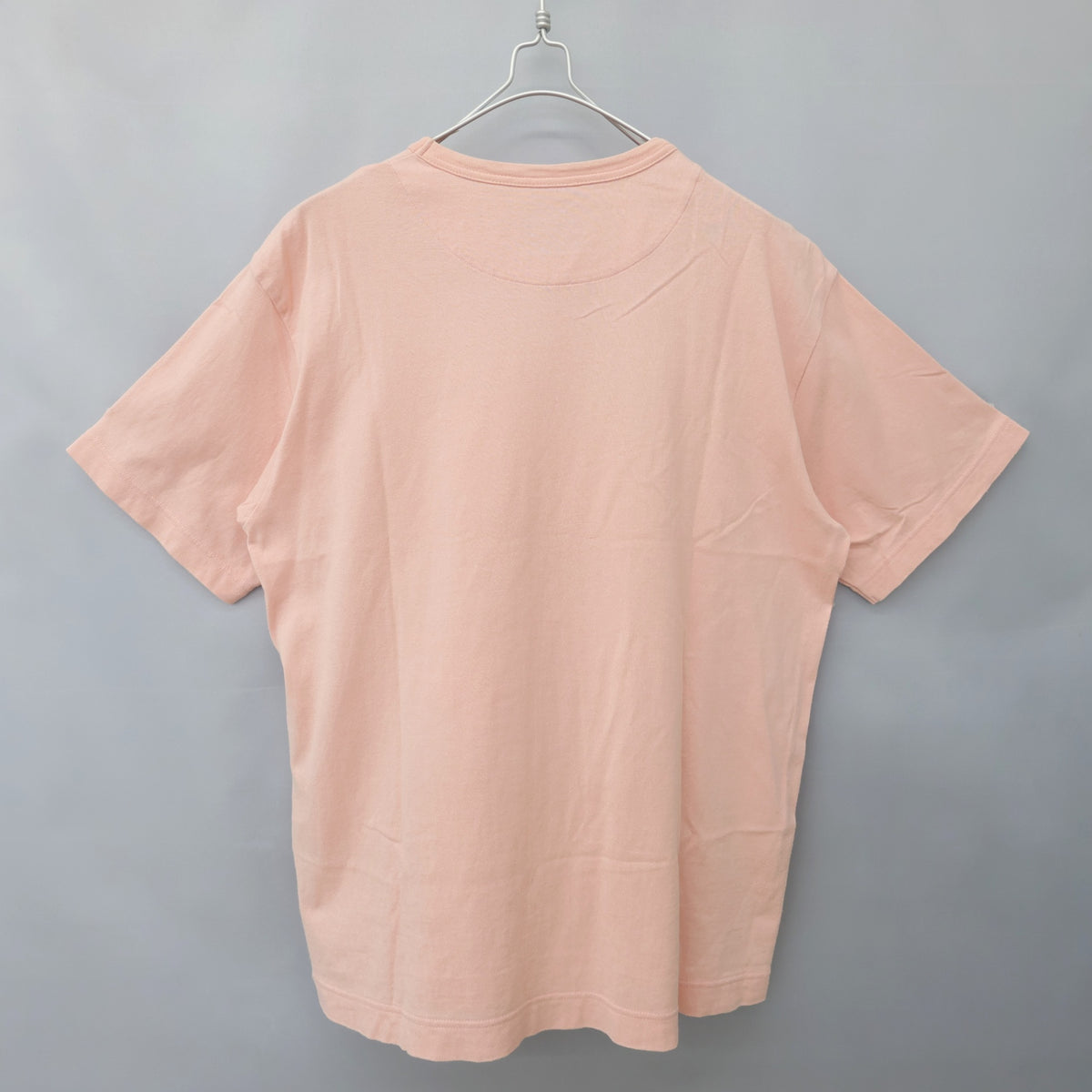 カールヘルム★可愛らしいうさぎpt♪花柄 ブランドロゴ入り 半袖Tシャツ サイズM ピンク系 z23301