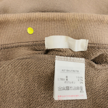 ピンクハウス★ワッペンいっぱい♪ビッグシルエットトレーナー スウェット モカ系 無地 z23462