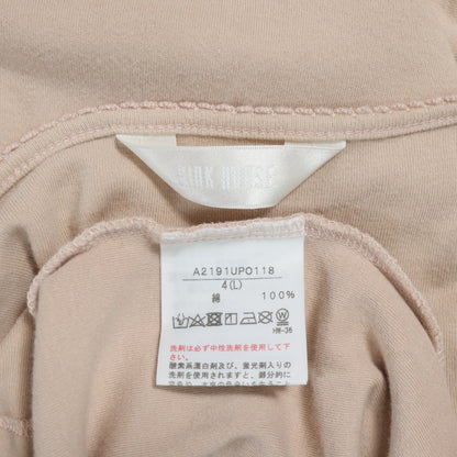ピンクハウス★サテンリボンが可愛い♪ 長袖カットソー・Tシャツ サイズ4(L) くすみピンク系 z22811