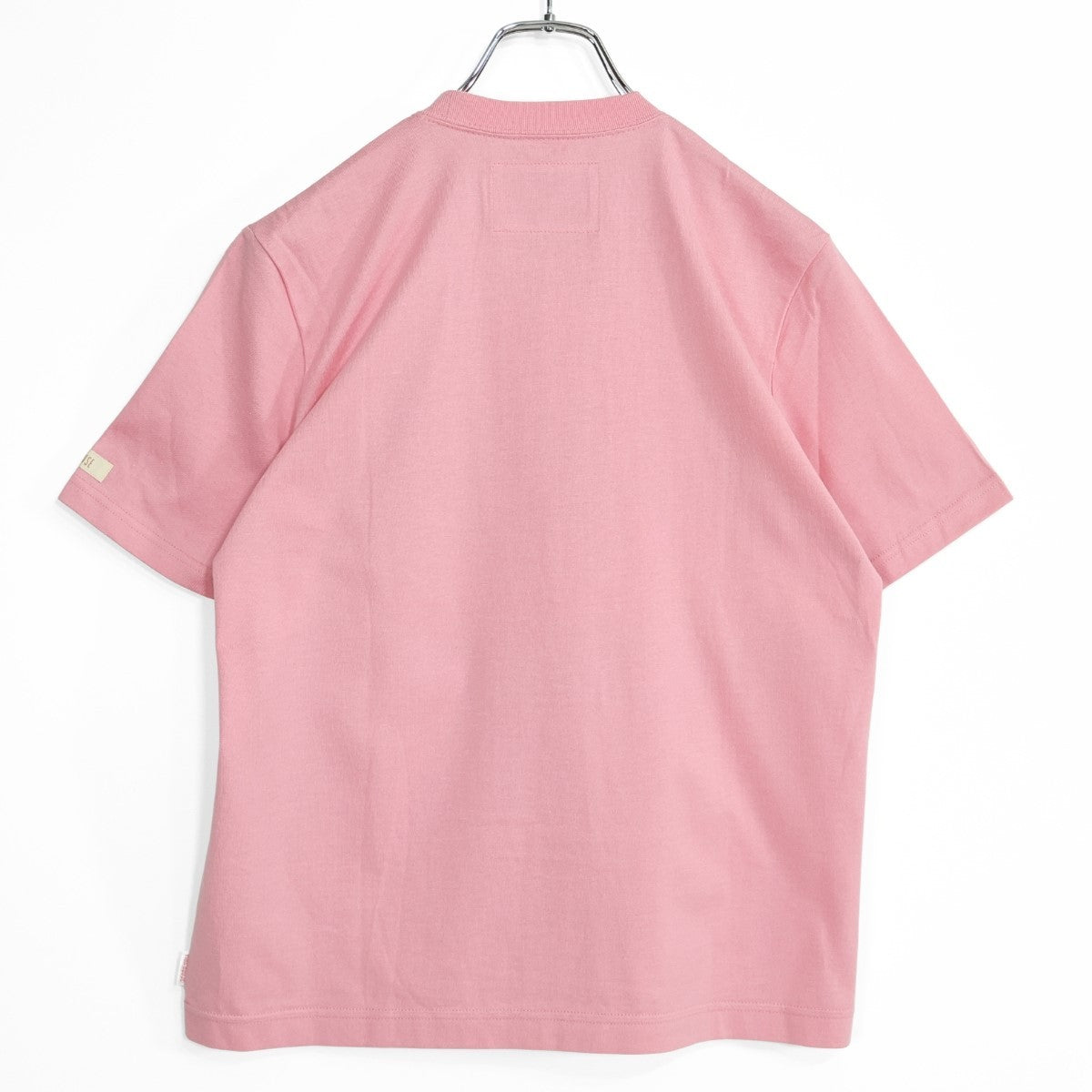 ピンクハウス★かわいい パッチワーク ワッペン ロゴ 半袖 Tシャツ サイズL ピンク系 z23071
