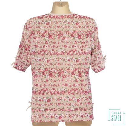 【美品】インゲボルグ★フェミニン！三点セット♪ワンピース＆カーディガン＆ショール♪花柄♪ペチコート付 ヴィンテージ！ピンク系 z6651ｓ