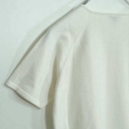 マックスマーラ Max Mara★ラグランスリーブ ♪半袖カットソー サイズM 白系 z22603