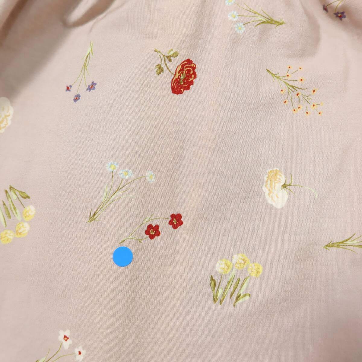 カネコイサオ★モチーフいっぱい♪ギャザースカート ピンク系 草花柄♪ティアードデザイン♪薄手 z19755