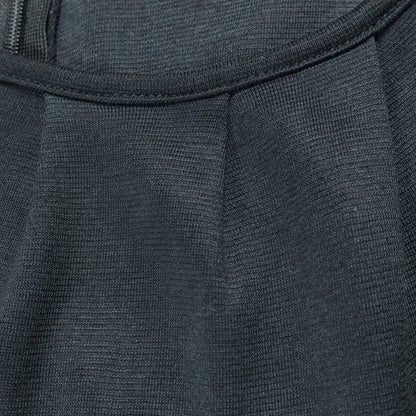 【美品】インゲボルグ★繊細！フラワーレースプリント 美シルエット ワンピース 黒系 サイズ11 ＊z14916