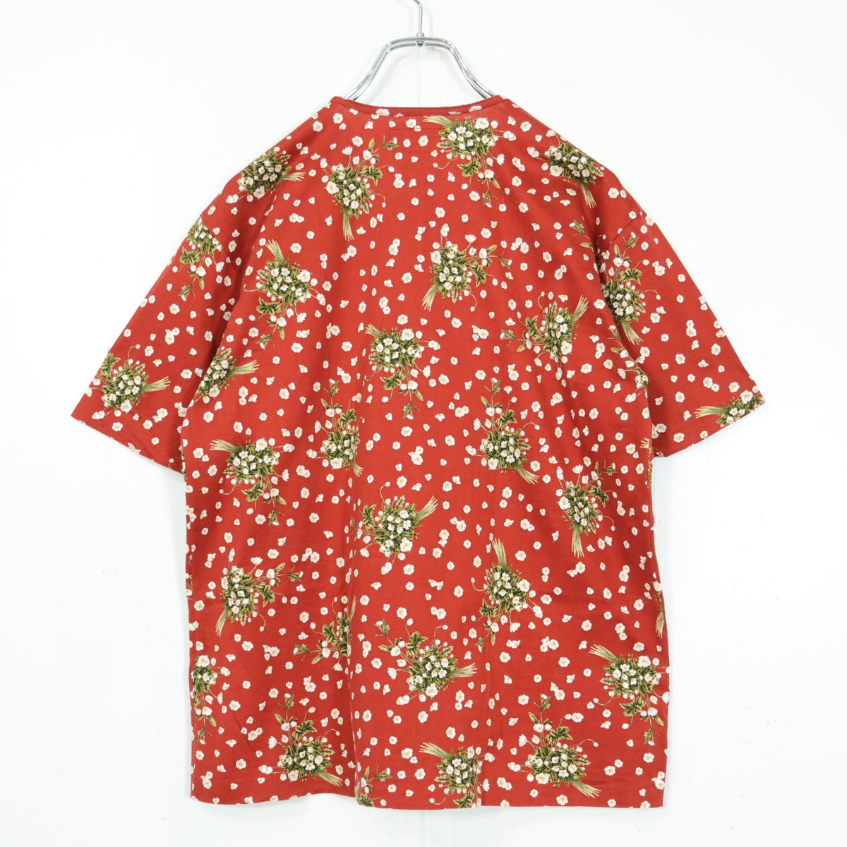 ピンクハウス★ブーケpt♪半袖カットソー Tシャツ 赤系 z22338