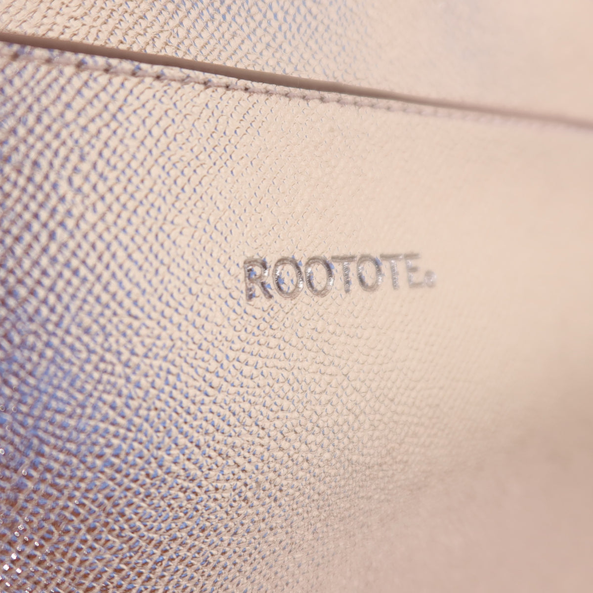 【新品】ROOTOTE ルートート ★大人可愛い トートバッグ ピンクゴールド カーキ＊ba188