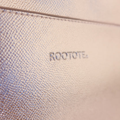 【新品】ROOTOTE ルートート ★大人可愛い トートバッグ ピンクゴールド カーキ＊ba188