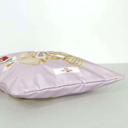 【新品タグ付】ピンクハウス×レスポートサック★コラボ商品♪キュートなテディ柄♪エメラルドトートバッグ ピンク系*ba252