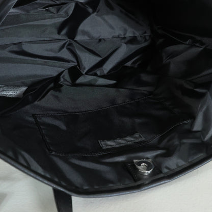 【新品】インゲボルグ★カメリア刺しゅう♪大人カジュアル デニムバッグ ロゴ刺しゅう 黒系 *ba256