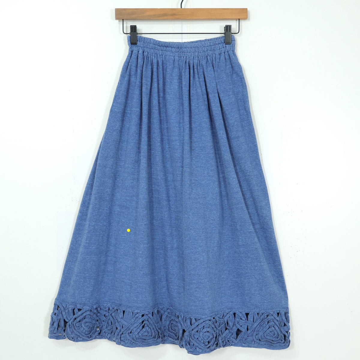 HAI SPORTING GEAR★トップス&スカート 上下セット 綿カーディガン ビンテージ ISSEY MIYAKE イッセイミヤケ サイズＭ ブルー系 z22224