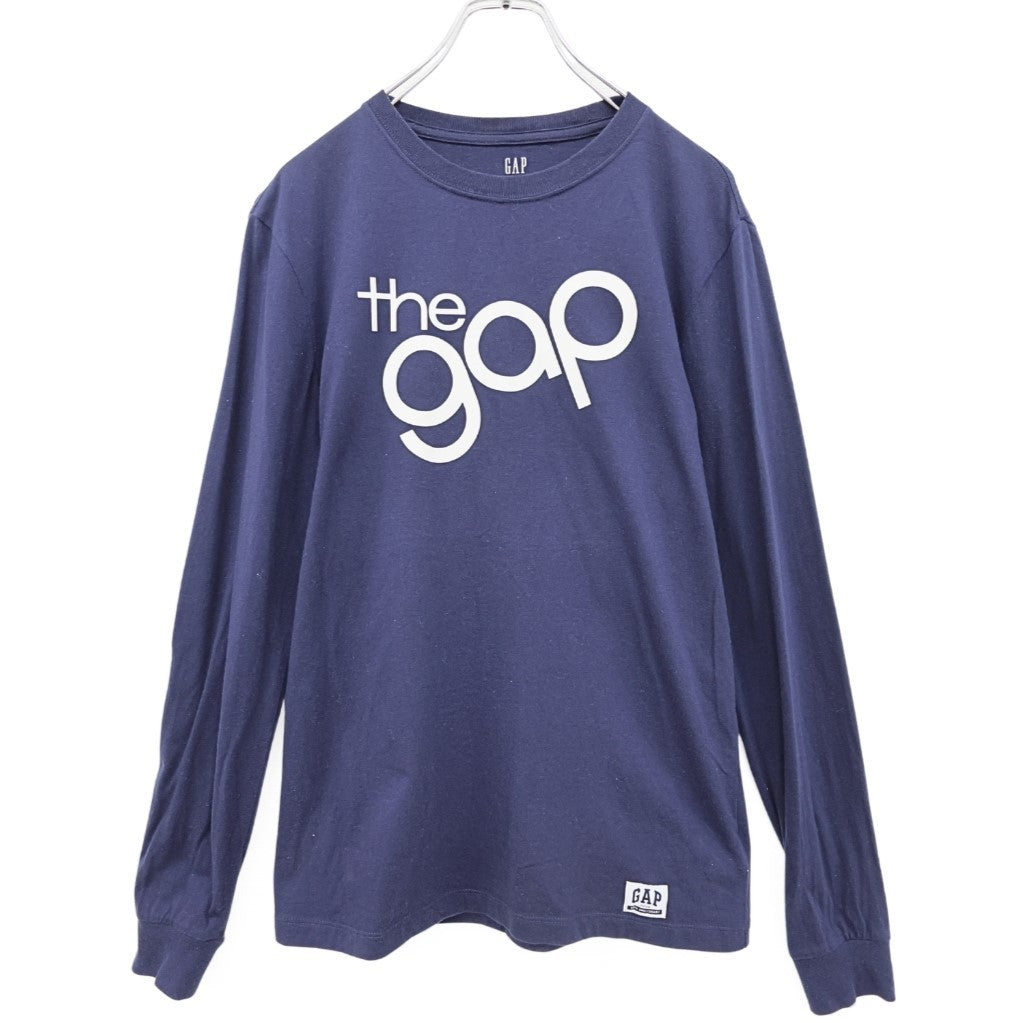 GAP★30周年記念♪ロングTシャツ カットソー サイズXS ネイビー系 無地 z23531