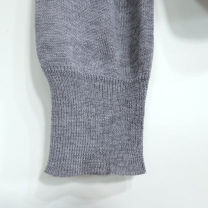 【極美品・紙タグ有】ミラショーン★花柄三点セット♪カーディガン&ノースリーブ&スカート サイズ42 グレー×黒系  薄手 z22227