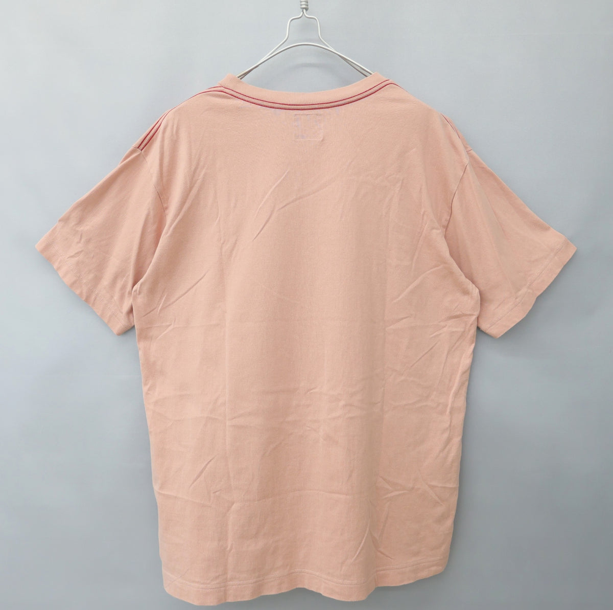 カールヘルム★個性的な犬張子デザイン♪オーバーサイズ 半袖Tシャツ 大きいLサイズ ピンク系 z23302
