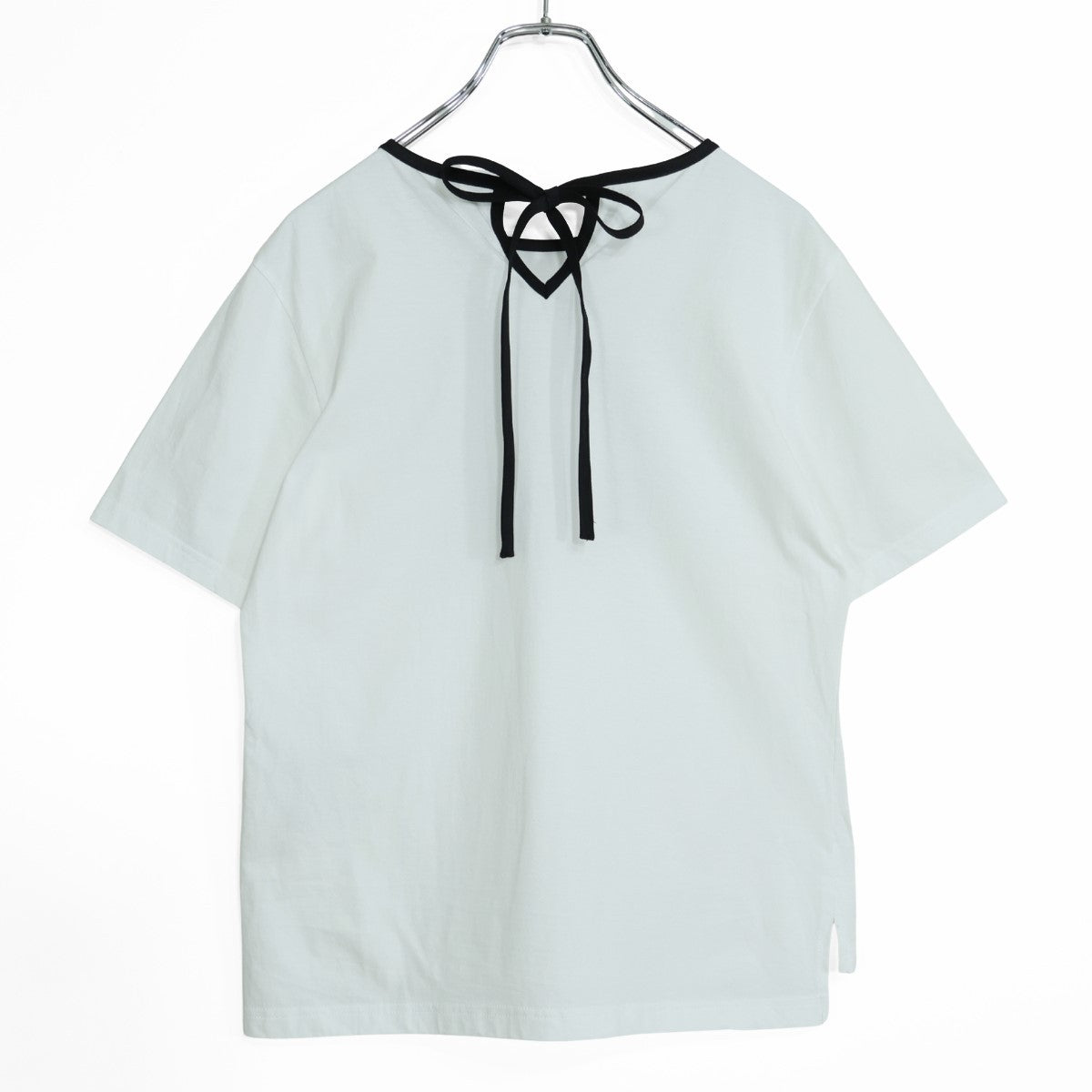 ローズティアラ★ミッキーマウス&さくらんぼ♪半袖カットソー Tシャツ サイズ38 白系 無地 z22762