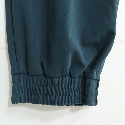 【美品・紙タグ有】ユニクロ★きれいめ カジュアル クレープジャージ ジョガー パンツ 大きいサイズ3XL グリーン系 z22933
