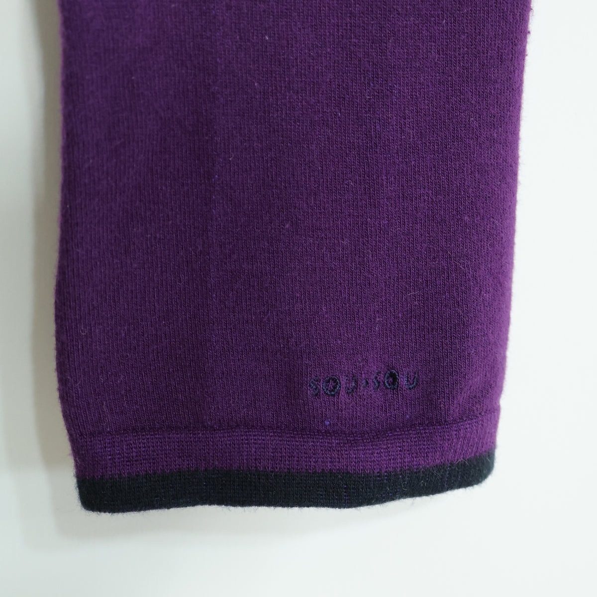 SOU・SOU ソウソウ★タイツ レギンス 無地 シンプル サイズF パープル系 z22215