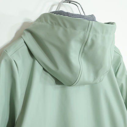 【美品】PETIT BATEAU プチバトー★カラーが素敵♪ヨットパーカー サイズXS ライトグリーン系 防風＆撥水 z22463