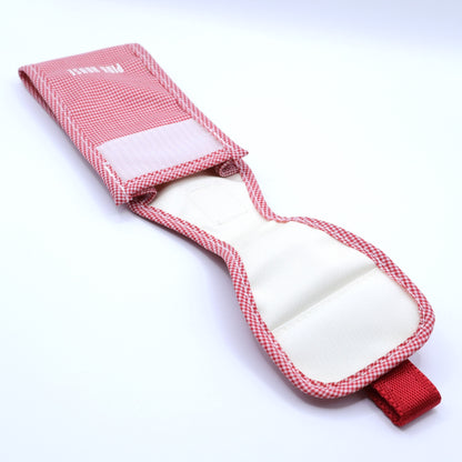 【美品！】ピンクハウス★レトロ懐かしい！ フォン・携帯ケース ガラケー ギンガムチェック 赤系 so261