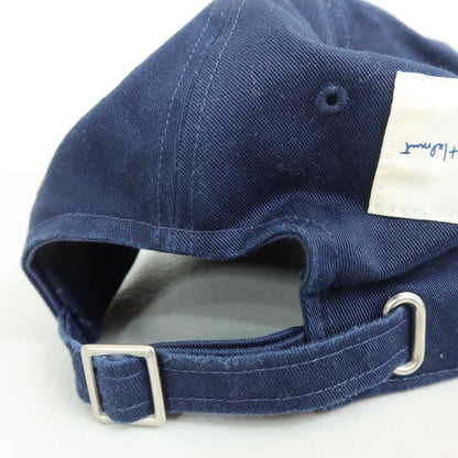 【希少】カールヘルム★ブランドロゴ刺繍♪ワッペン付き ワークキャップ ベースボールキャップ ネイビー系 ＊ha038