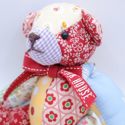 ピンクハウス★パッチワークが可愛い！うさぎぬいぐるみ サージュブローチ 専用箱付き！ ミックス系 ko141
