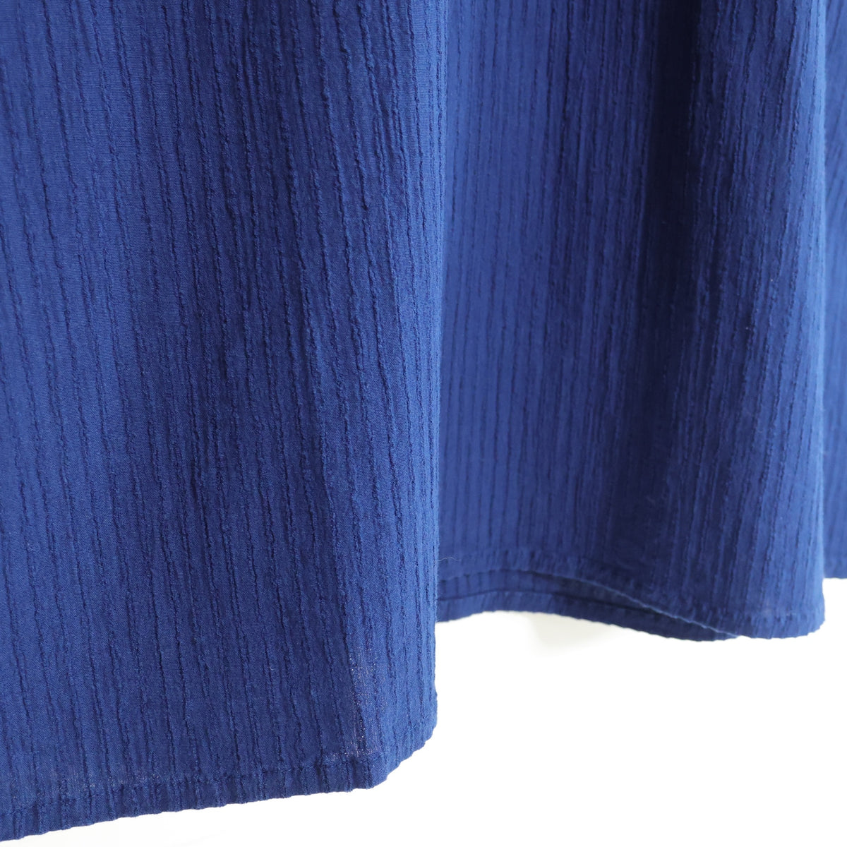 【美品】SOUSOU ソウソウ★高島縮♪貫頭衣 長方形衣 ひわいろ×ますはないろ(黄緑×紺)系 ワンピース z22474