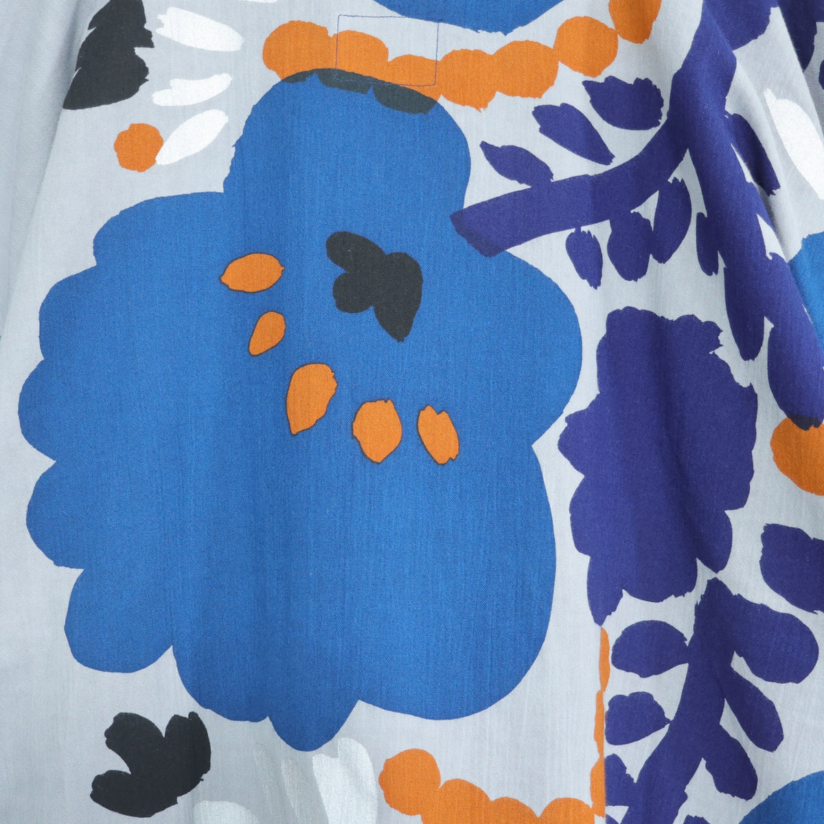 【美品！】SOUSOU ソウソウ★高島縮♪薙刀四角衣 ほほえみ サイズM グレー系 フレンチ袖カットソー z22813