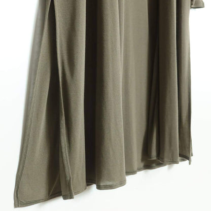 【極美品】23区★さらさら涼しい♪ UVカット仕様のロングカーディガン サイズ38 サンドベージュ系＊ z18377