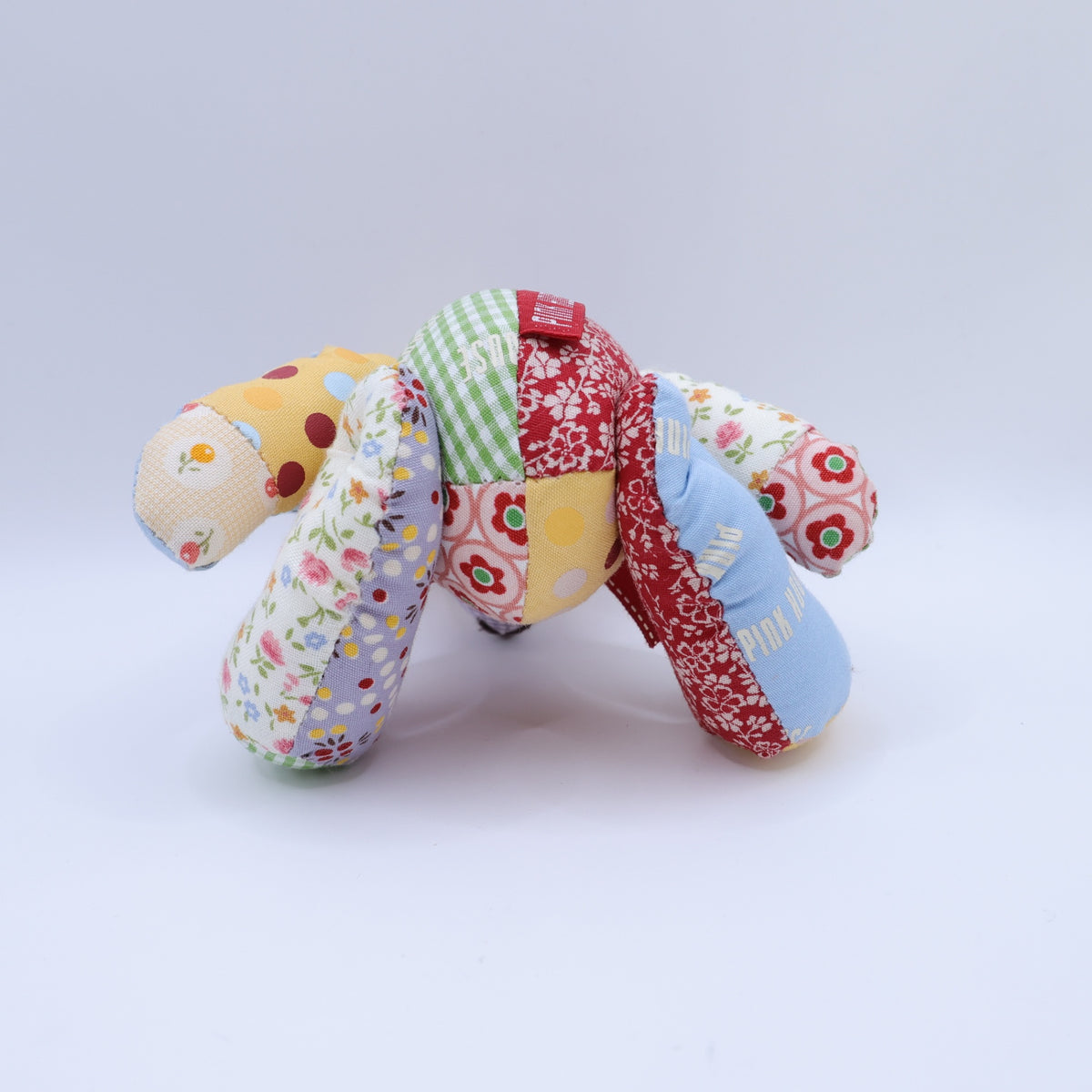 ピンクハウス★パッチワークが可愛い！うさぎぬいぐるみ サージュブローチ 専用箱付き！ ミックス系 ko141