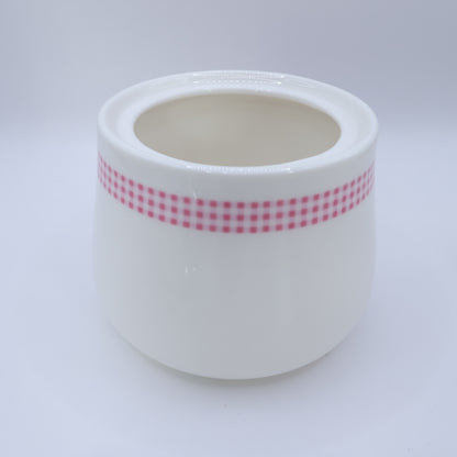ピンクハウス★キューピーシュガーポット 砂糖入れ 陶器 白系 so409