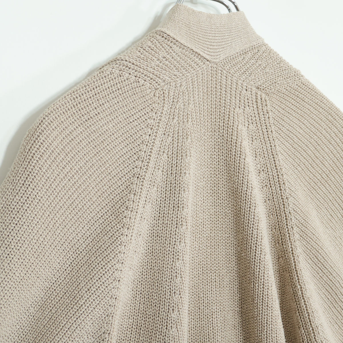 DRESSTERIOR★シルク混！半袖ロングカーディガン ニット サイズ38 ベージュ系 z22722