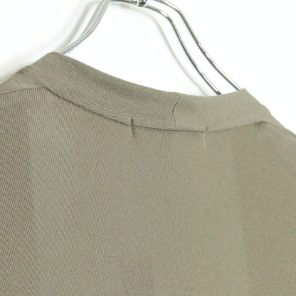 【極美品】23区★さらさら涼しい♪ UVカット仕様のロングカーディガン サイズ38 サンドベージュ系＊ z18377